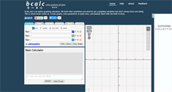 Desktop Screenshot of bcalc.net